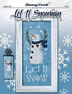 Stickvorlage Stoney Creek Collection - Let It Snowman