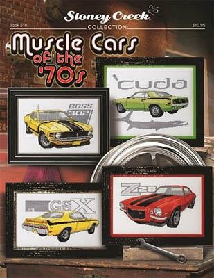 Stickvorlage Stoney Creek Collection - Muscle Cars Of The 70s