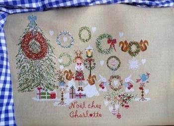 Stickvorlage Lilli Violette - Noel Chez Charlotte