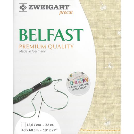 Zweigart Belfast Precut 32ct - Wish (48x68 cm)