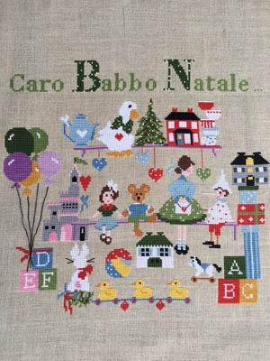 Stickvorlage Lilli Violette - Caro Babbo Natale