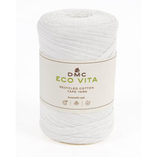 DMC Eco Vita Tape Yarn - weiß