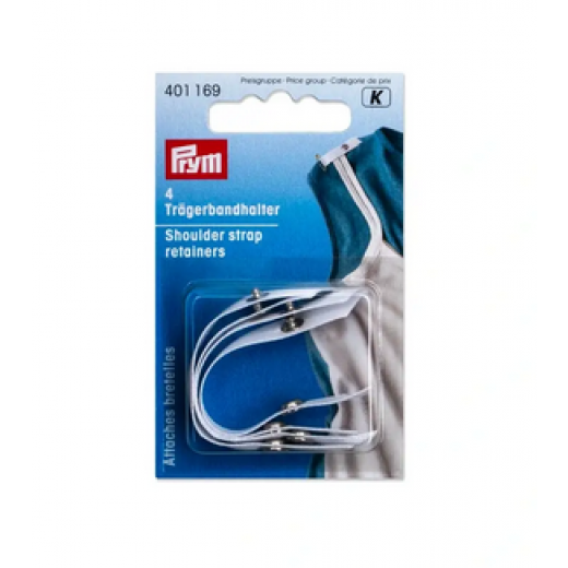 Trägerbandhalter weiß - Prym