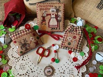 Stickvorlage Mani Di Donna - Mrs. Claus Goodies Sewing Set w/accs