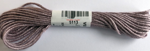 Soie dAlger Seidenstickgarn - Farbe 5113 rot violett / lila