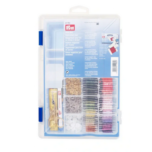 Garnbox für Stickgarne - variable Unterteilung - Prym