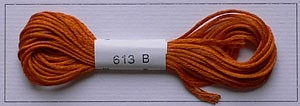 Soie dAlger Seidenstickgarn - Farbe 613 orange