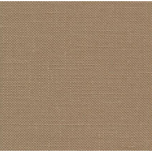 Zweigart Newcastle Leinen 40ct - dunkelbeige - Reststück 40x140 cm