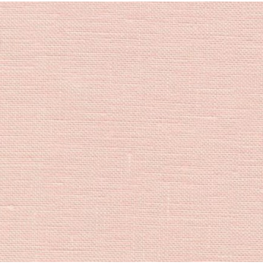 Zweigart Newcastle Leinen 40ct - rose hell - Reststück 33x140 cm