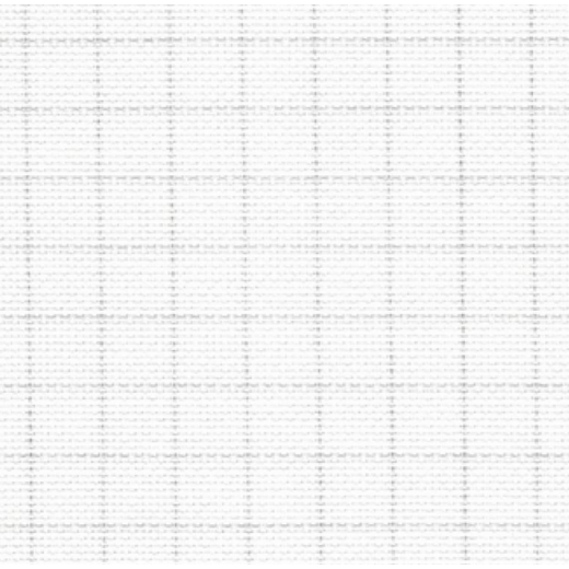 Zweigart Aida Easy Count Grid 18ct - 1219 - Reststück 19x110 cm