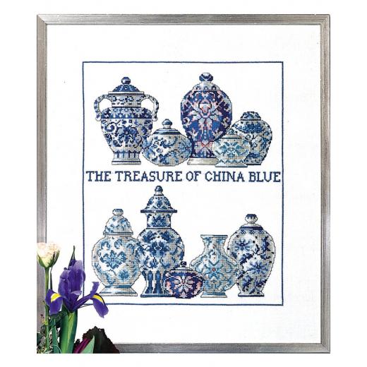 Permin Stickpackung - China Blue