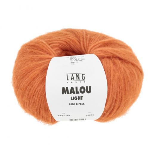 Malou Light Lang Yarns - papaya (0159)