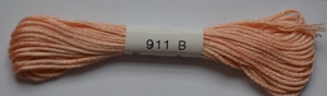 Soie dAlger Seidenstickgarn - Farbe 911 rot orange extra