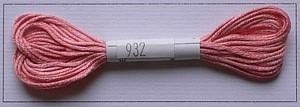 Soie dAlger Seidenstickgarn - Farbe 932 warmes rot extra