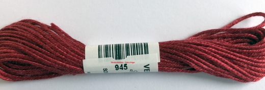 Soie dAlger Seidenstickgarn - Farbe 945 rot extra