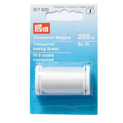 Nähgarn transparent hell - Prym