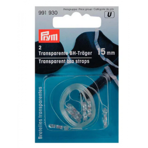 BH-Träger 15 mm transparent - Prym