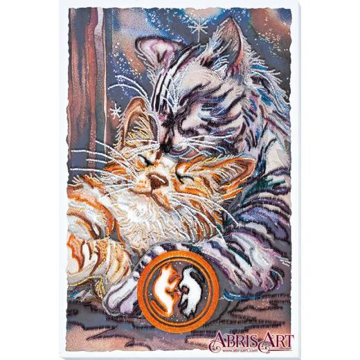 Abris Art - Bead Embroidery kit Purring