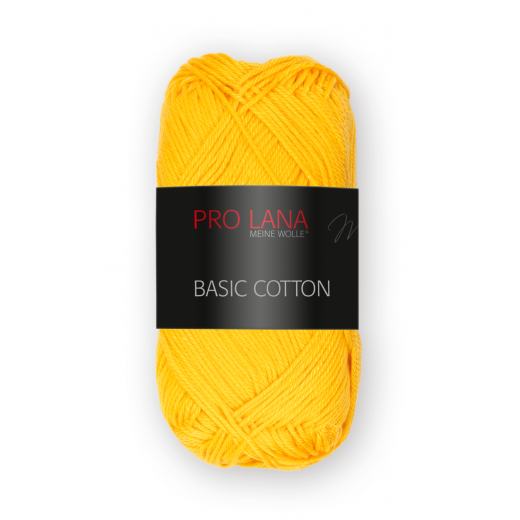 Pro Lana Basic Cotton - Farbe 122 sonnengelb