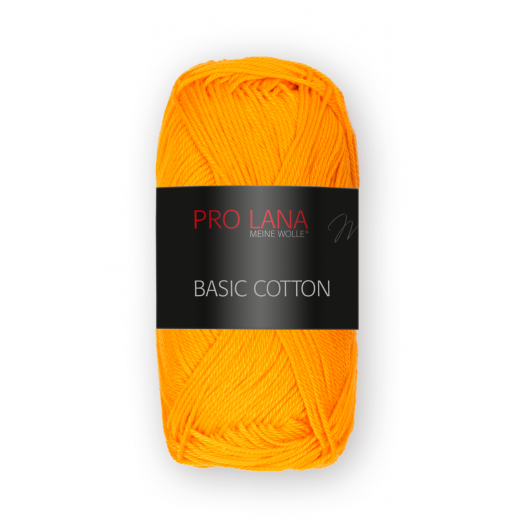 Pro Lana Basic Cotton - Farbe 124 mandarin