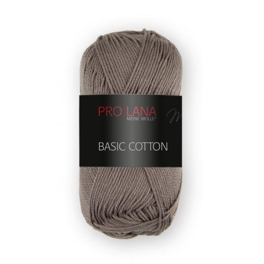 Pro Lana Basic Cotton - Farbe 18 softbraun