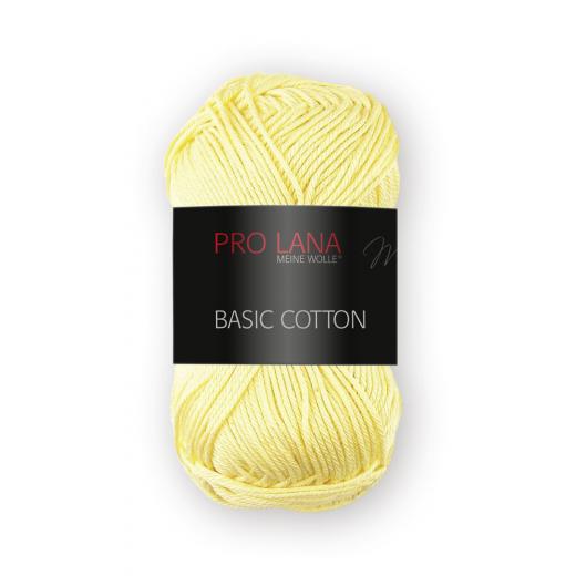 Pro Lana Basic Cotton - Farbe 21 pastellgelb