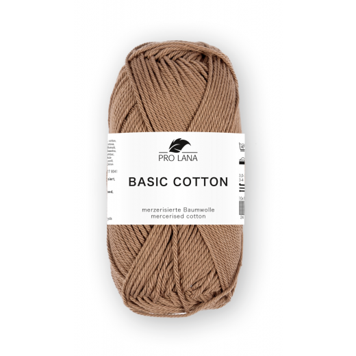 Pro Lana Basic Cotton - nougat (Farbe 218)