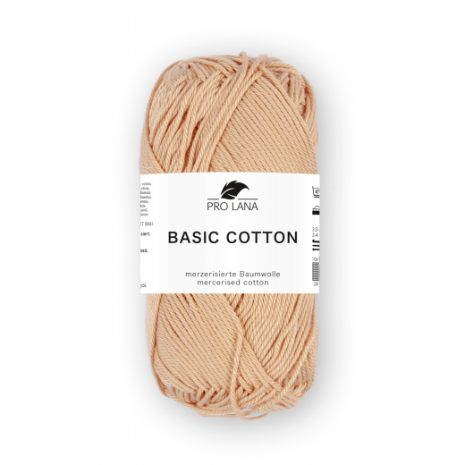 Pro Lana Basic Cotton - apricot (Farbe 225)