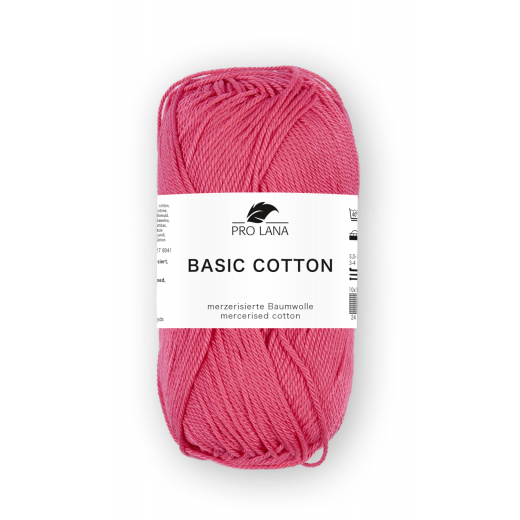 Pro Lana Basic Cotton - himbeer (Farbe 236) - ab ca. Ende Januar 2025