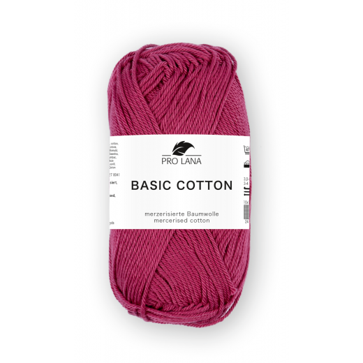 Pro Lana Basic Cotton - erdbeere (Farbe 237) - ab ca. Ende Januar 2025