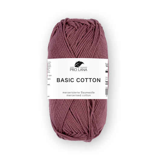 Pro Lana Basic Cotton - marsalarot (Farbe 239) - ab ca. Ende Januar 2025