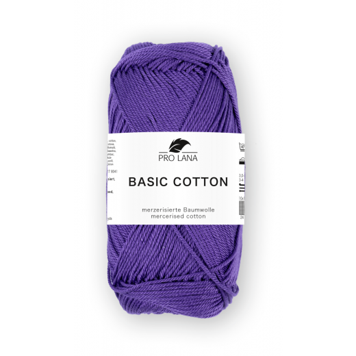 Pro Lana Basic Cotton - violett (Farbe 245)