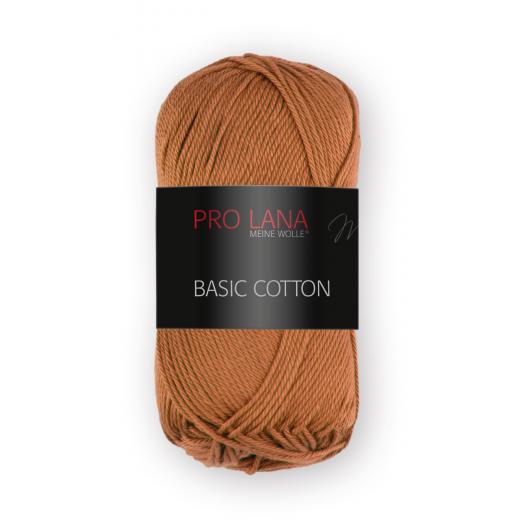 Pro Lana Basic Cotton - Farbe 25 rostbraun