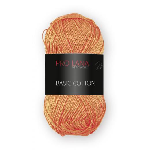 Pro Lana Basic Cotton - Farbe 28 hellorange