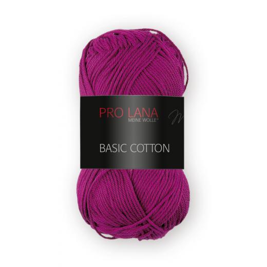 Pro Lana Basic Cotton - Farbe 46 brombeere