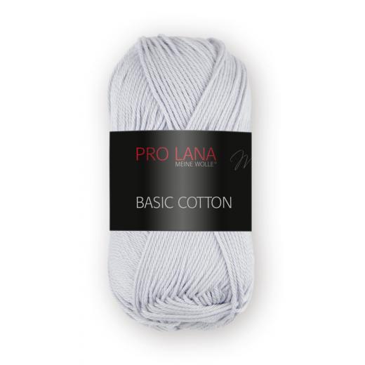 Pro Lana Basic Cotton - Farbe 91 hellgrau