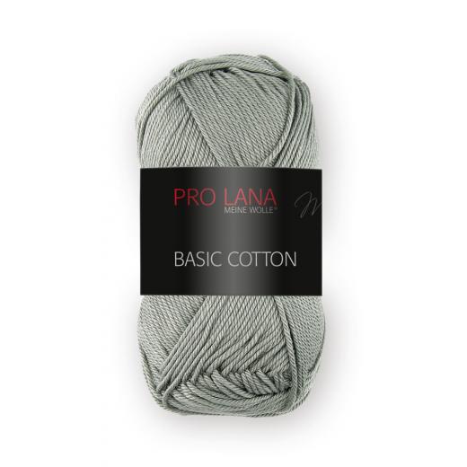 Pro Lana Basic Cotton - Farbe 95 mittelgrau