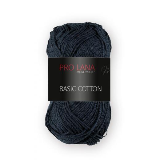 Pro Lana Basic Cotton - Farbe 98 anthrazit