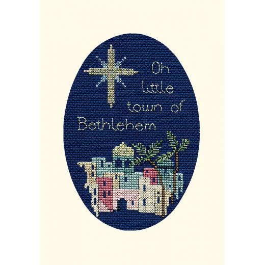 Bothy Threads Stickpackung - Christmas Card - Bethlehem