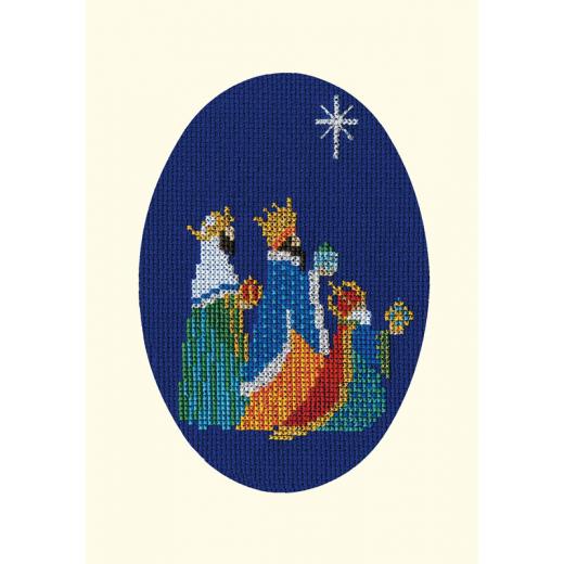 Bothy Threads Stickpackung - Christmas Card - Three Kings