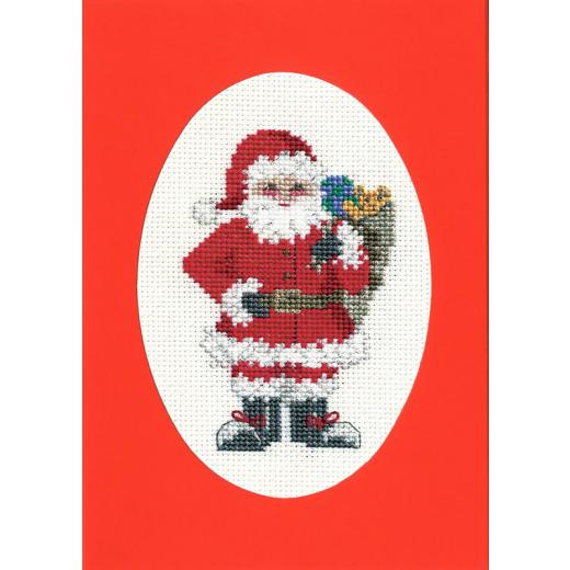 Bothy Threads Stickpackung - Christmas Card - Santas Sack