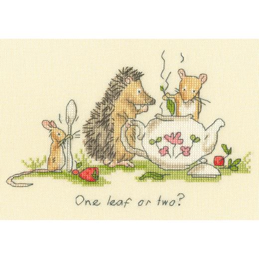 Bothy Threads Anita Jeram - One leaf or two?