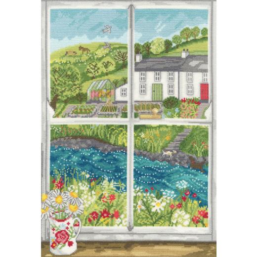 Bothy Threads Stickpackung - Daisy Window