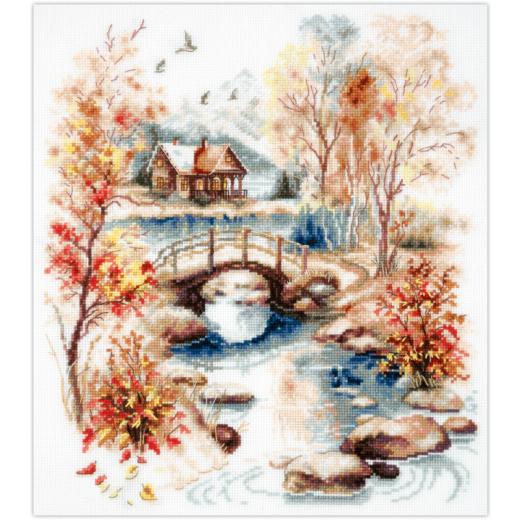 Magic Needle Stickpackung - Autumn Watercolor