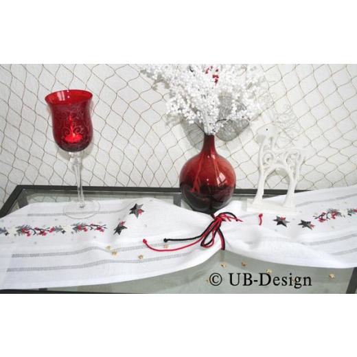 Stickvorlage UB-Design - Christmas BLACK and WHITE