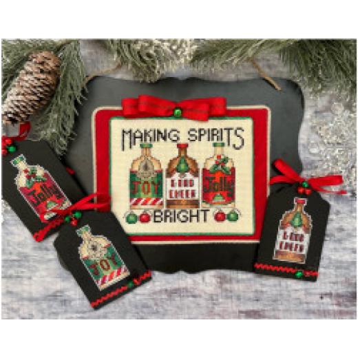 Stickvorlage Frony Ritter Designs - Making Spirits Bright