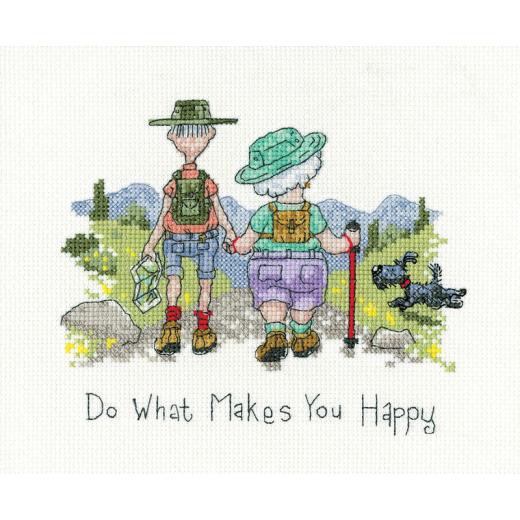 Heritage Crafts Stickpackung - Do What Makes You Happy