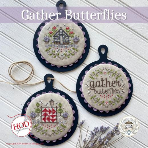 Stickvorlage Hands On Design - Gather Butterflies