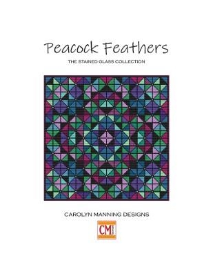 Stickvorlage CM Designs - Peacock Feathers