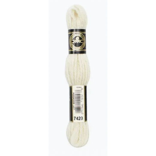 DMC Laine Colbert Gobelinwolle - 7420 helles perlmuttgelb